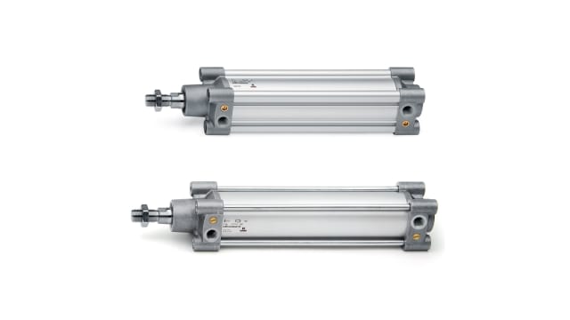 Camozzi Pneumatic Piston Rod Cylinder - 63MP2C032A0100 32 mm Bore, 100 mm 146 mm Series, Double Acting Acting | 63MP2C032A0100