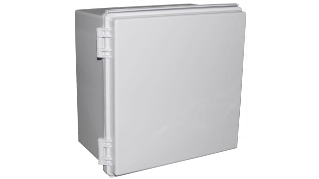 CAMDENBOSS X8 Series Grey Grey Lid ABS General Purpose Enclosure, IP67, IK08 180 mm, 300 mm, 300 mm | CHDX8-331
