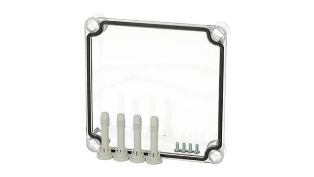 Fibox Polycarbonate Cover, 190 x 190 x 30mm | EKH 30-T cover