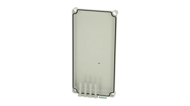 Fibox Polycarbonate Cover, 380 x 190 x 30mm | EKM 30-G cover