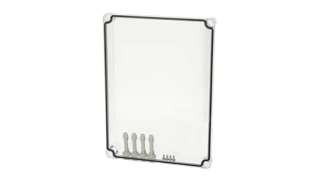 Fibox Polycarbonate Cover, 380 x 280 x 30mm | EKP 30-T cover