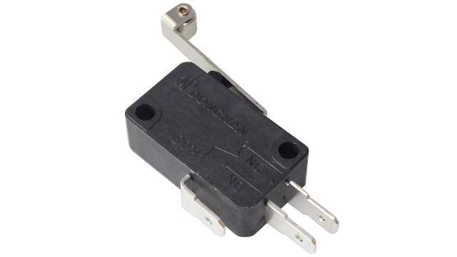 CAMDENBOSS Long Arm Roller Micro Switch, Quick Connect Terminal, 5A, SPDT | CSM30560D