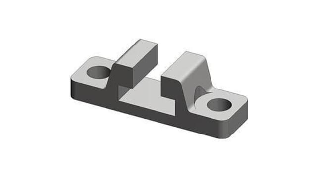 SMC Joint YU-03, For Use With Compact Cylinder CLQ Series, to fit 40 mm, 32 | YU-03