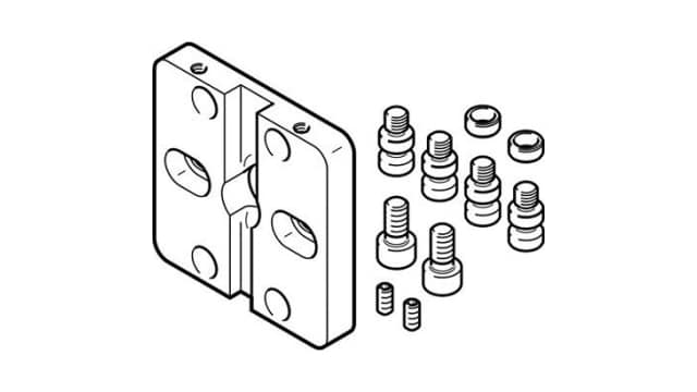 Festo Adapter DHAA-G-Q5-25-B11-32, For Use With Pneumatic Cylinder & Actuator | DHAA-G-Q5-25-B11-32
