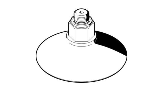 Festo 50 mm Deep High Performance Polyurethane Elastomer Suction Cup ESS-50-GT-M10 M10 | ESS-50-GT-M10