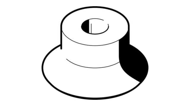 Festo 30 mm Deep High Performance Polyurethane Elastomer Pneumatic Suction Cup ESV-30-GT | ESV-30-GT