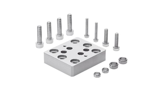 Festo Adapter HAPG-36-S1, For Use With Pneumatic grippers | HAPG-36-S1