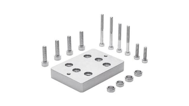 Festo Adapter HAPG-38, For Use With Pneumatic Cylinder & Actuator | HAPG-38