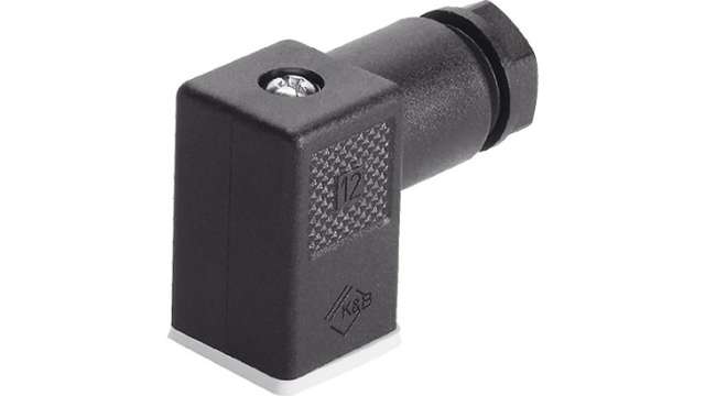 Festo Solenoid Valve Cable Plug for use with Valves With EB And N2 Solenoid Coils | MSSD-EB-M12-24VDC-SD-EX