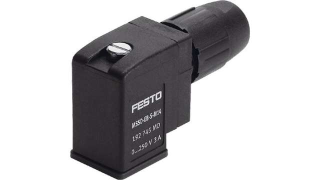 Festo Solenoid Valve Adapter for use with Socket | MSSD-EB-S-M14