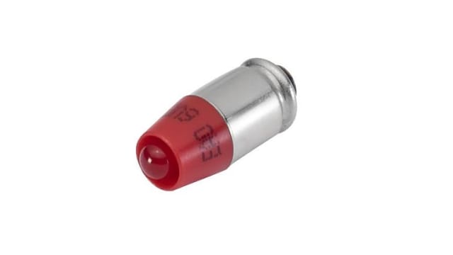 EAO Yellow Indicator Lamp, 12 V dc, 6.1 mm Diameter, 280mcd | 10-2J09.1064
