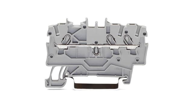 WAGO 2000-1301 22 (TOPJOB S) Series Terminal Block Grey, 1.5 mm², 1-Level, Cage Clamp | 2000-1301