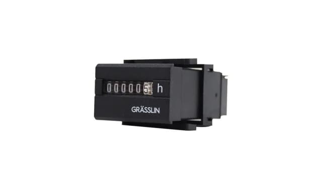 Grasslin Taxxo Hour Meter, 6 digits Digit Progress Display, 230 V | 05.20.0006.1