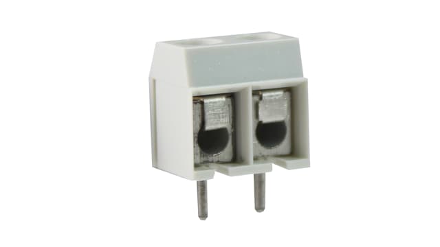 CAMDENBOSS CTB Series PCB Terminal Block, 2-Contact, 5mm Pitch, Through Hole Mount, 1-Row, Through Hole Termination | CTB5000/2