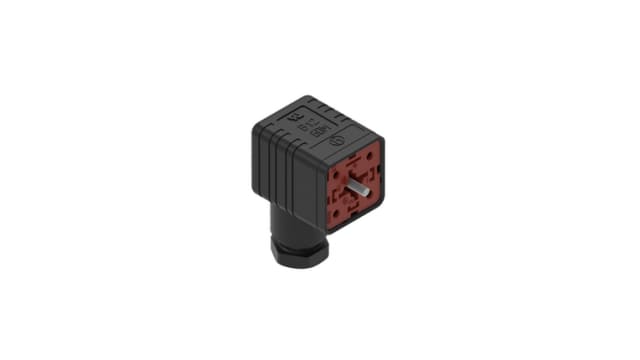 Hirschmann GDM, Female DIN 43650 Solenoid Connector, 250 V Voltage | 932107100