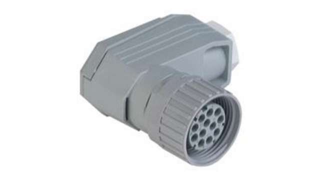 Hirschmann Connector, 12 Contacts, Screw, M26 Connector, Socket, Female, IP65, N11R Series | 932632106