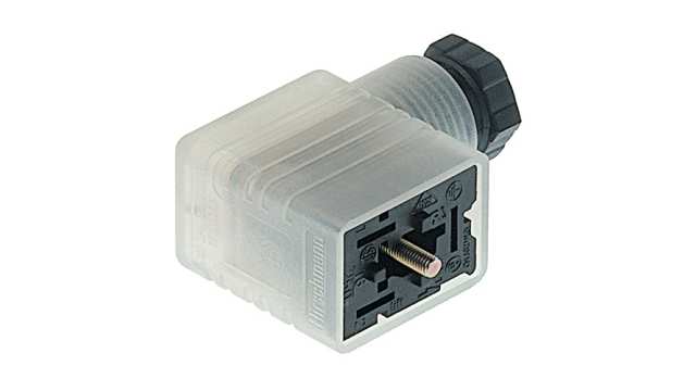 Hirschmann GML, Female DIN 43650 Solenoid Connector, 24 V Voltage | 933389106