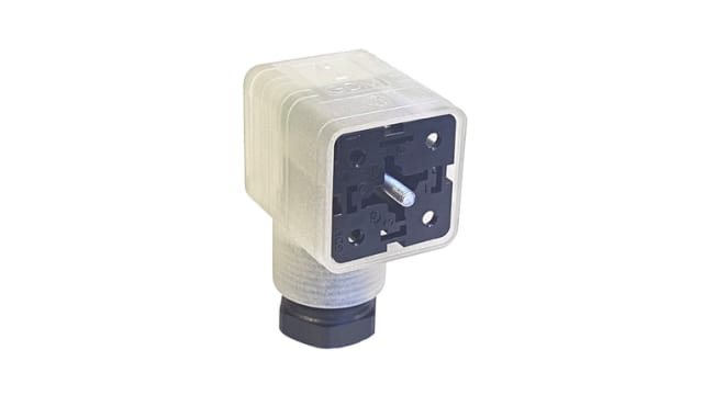 Hirschmann GDML, Female DIN 43650 Solenoid Connector, 24 V Voltage | 934418002 GDML 2016 LED 24 VR SCHWARZ