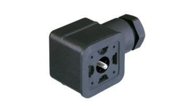 Hirschmann GDMF, Female DIN 43650 Solenoid Connector, 230 V ac/dc Voltage | 934618002 GDMF 3016 DAAA
