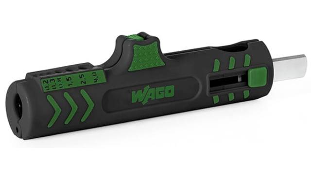 WAGO 206 Series Mains Wire Stripper, 8 to 13 mm² | 206-1442