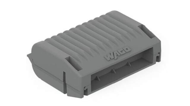 WAGO Grey IPX8 for use with for 6 mm² inline splicing connectors | 207-1432