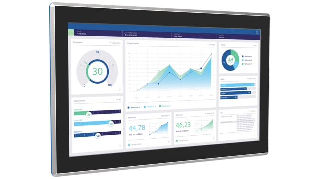 Siemens MTP2200 Unified Comfort Series HMI Panel - 21.5 in, TFT Display, 1920 x 1080 pixel | 6AV2128-3XB70-0AX0