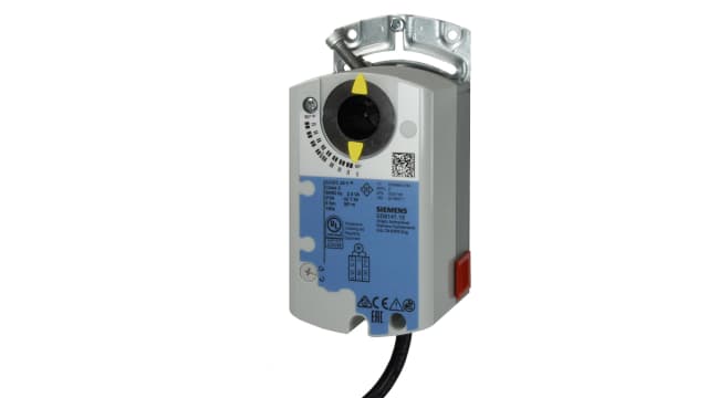 Siemens Open/Close Damper Actuator, 5 Nm, 24 V ac/dc | GDB141.1E / S55499-D184