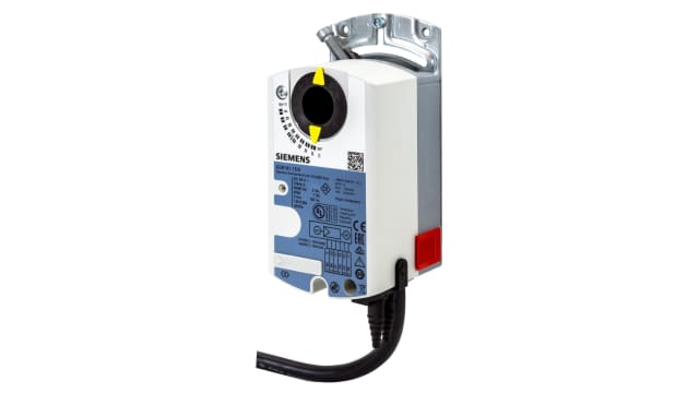 Siemens BPZ Series, Wall Flow Controller, 0 to 10 V DC, 24 V AC Output 24 V ac | GDB181.1E/3 / BPZ:GDB181.1E/3
