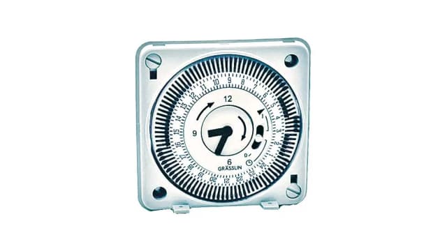 Grasslin Analogue Time Switch, 1-Channel 230 V ac | 02.79.1001.1