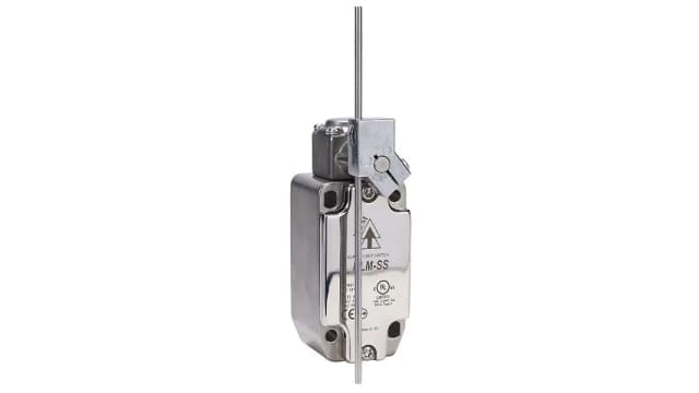 IDEM HLM-SS Series Lever Safety Limit Switch, 2NC, 2NO, IP67, IP69K, 2NO/2NC, Stainless Steel Housing, 240V ac Max, 3A | 175251