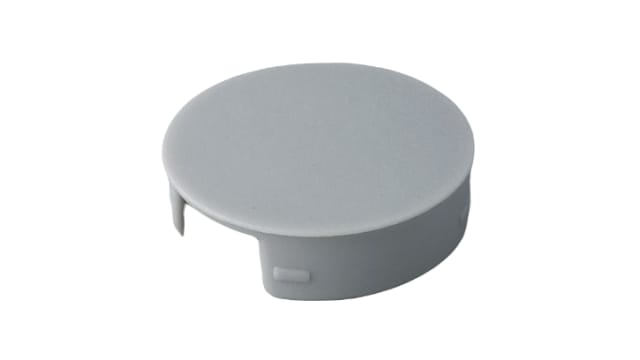 OKW Grey Potentiometer Knob Round Shaft, A3223007 | A3223007