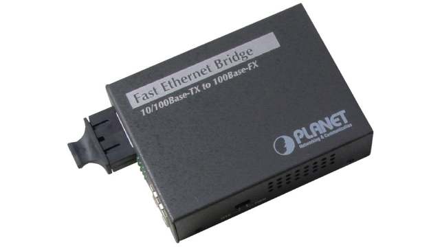 Planet RJ45 Media Converter, Multimode, 100Mbps, Full Duplex, Half Duplex 2 km | FT-802