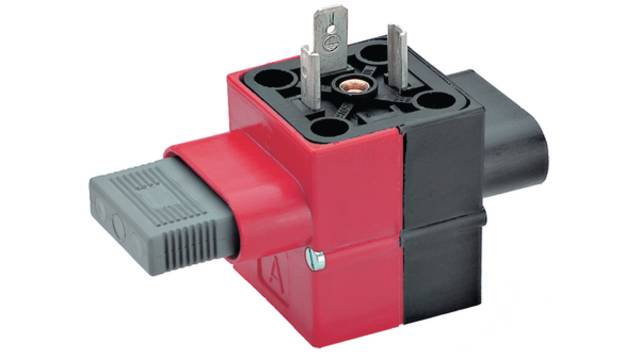Hirschmann Solenoid Valve Adapter for use with Cable Socket Model A | MESAP 43650