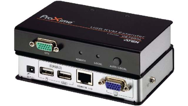 Aten 1 USB Extender VGA over USB KVM Extender 150 m | CE700A