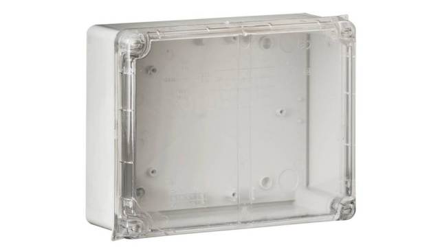 WISKA CLWIB Series Clear Thermoplastic Junction Box, IP65, 230 mm, 180 mm 88 mm | CLWIB 4