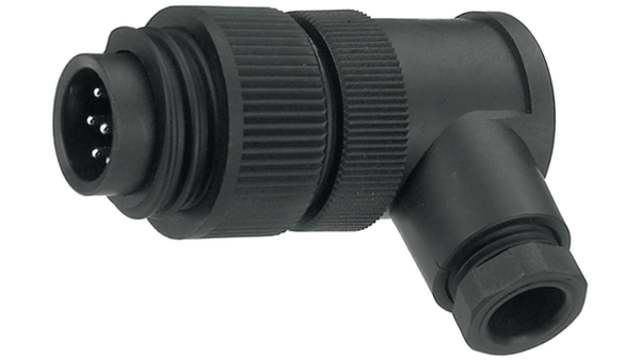 binder Industrial Circular Connector, 7 Contacts, Cable, Plug, Male, IP67, 693 Series | 99 4217 70 07