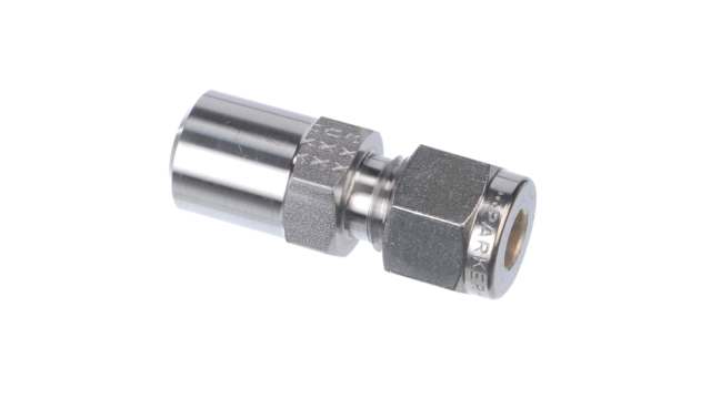 Parker Stainless Steel Pipe Fitting Connector 3/8 in 12 mm | ZHLW2 12-3/8-SS