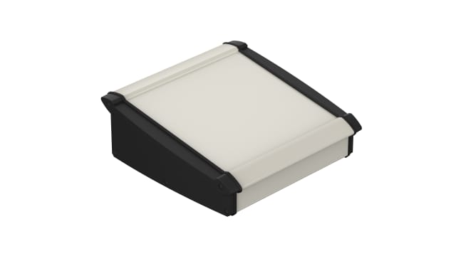 Bopla Alu-Topline Series Natural ABS, Aluminium Desktop Enclosure Sloped Front, 232.6 mm 86.2 mm, 200 mm | 92385200.HMT1