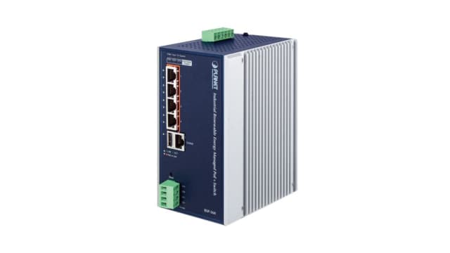 Planet BSP-360, Managed 5 Port Industrial Ethernet Switch With PoE | BSP-360