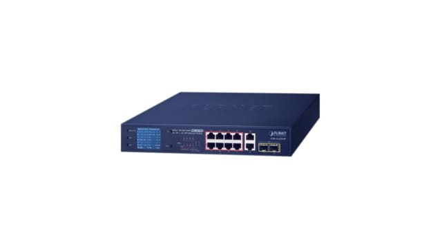 Planet GSD-1222VHP, Unmanaged 12 Port Ethernet Switch With PoE | GSD-1222VHP