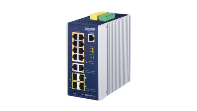 Planet IGS-5225-8P2T4S, Managed 14 Port Ethernet Smart Managed Switch With PoE | IGS-5225-8P2T4S