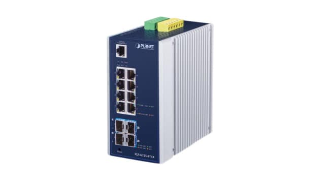 Planet IGS-6325-8T4X, Managed 12 Port Ethernet Smart Managed Switch | IGS-6325-8T4X