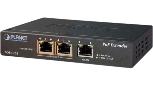 Planet POE Series 3 Port RJ45 Unshielded | POE-E202