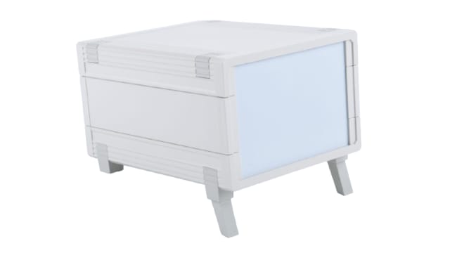 Bopla Ultramas Series Light Grey Light Grey Lid ABS General Purpose Enclosure, IP40 198.9 mm, 157.5 mm, 107.9 mm | 55320000.MT11