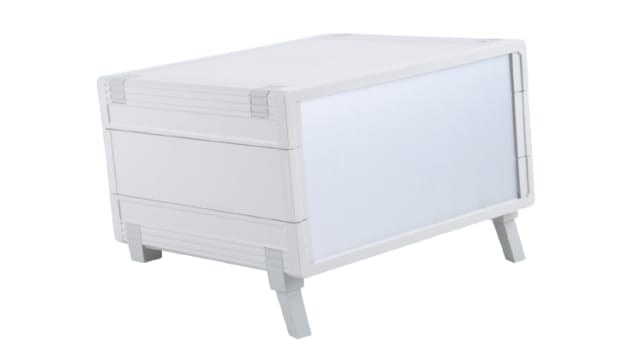 Bopla Ultramas Series Light Grey Light Grey Lid ABS General Purpose Enclosure, IP40 198.9 mm, 224.2 mm, 118.1 mm | 55520000.MT10