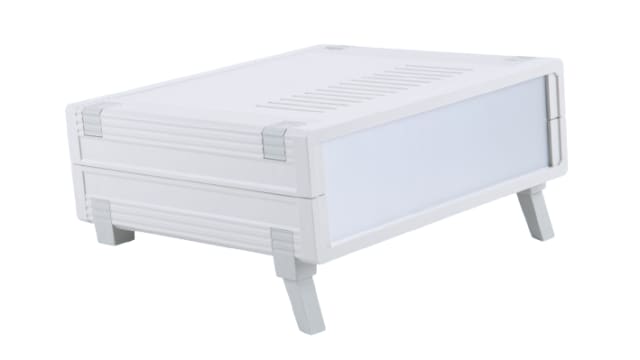 Bopla Ultramas Series Light Grey Light Grey Lid ABS General Purpose Enclosure, IP30 198.9 mm, 224.2 mm, 72.4 mm | 55520020.MT3