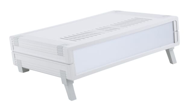 Bopla Ultramas Series Light Grey Light Grey Lid ABS General Purpose Enclosure, IP30 198.9 mm, 290.9 mm, 62.2 mm | 55620010.MT10