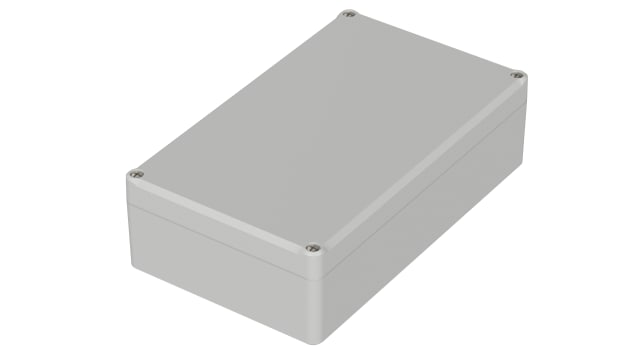Bopla Euromas II Series Light Grey Light Grey Lid ABS General Purpose Enclosure, IP65 120 mm, 200 mm, 57 mm | 63214300