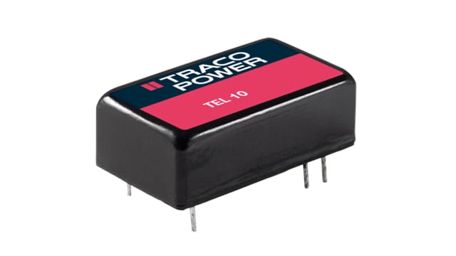 TRACOPOWER, 2-Channel DC/DC Converter, Single Output, 15 V, 666 mA 6-Pin, DIP-16 | TEL 10-4813