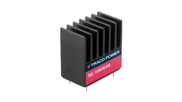 TRACOPOWER, 2-Channel DC/DC Converter, Single Output, 12 V, 1.25 A 5-Pin, DIP-16 | TEL 15-4812WIN-HS